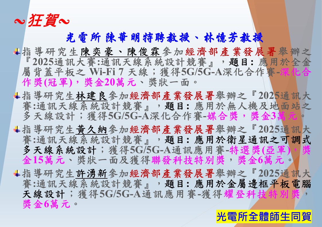 2025通訊大賽